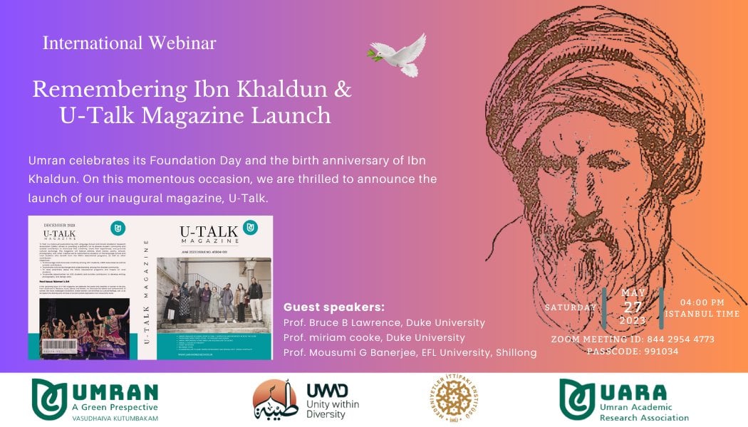 İbn Haldun'u Anma Etkinliği ve U-Talk Dergisi Lansmanı